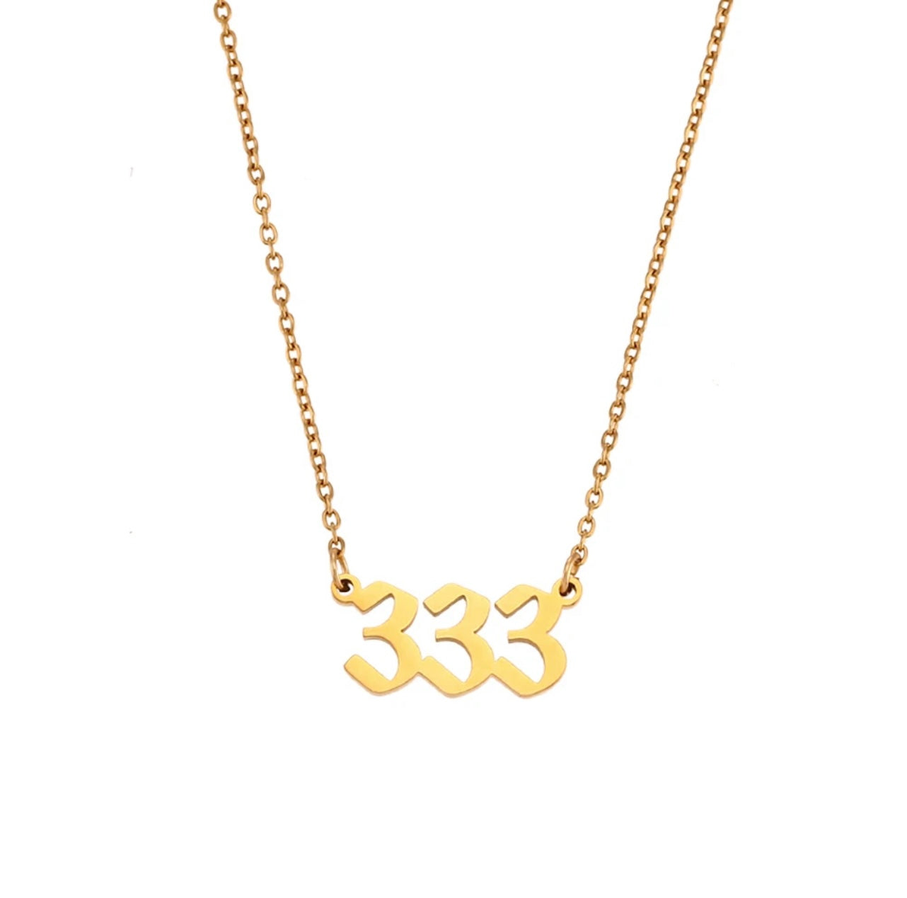 Angel number necklaces