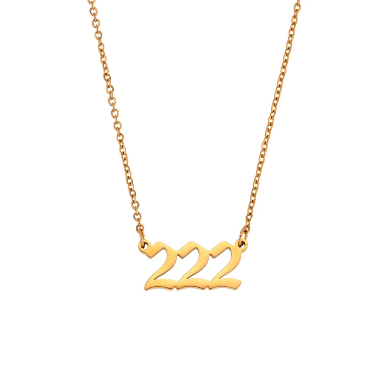 Angel number necklaces