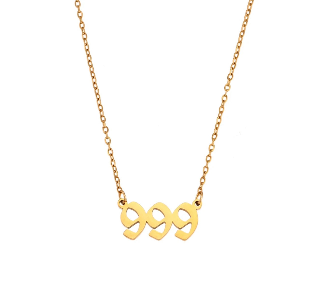 Angel number necklaces