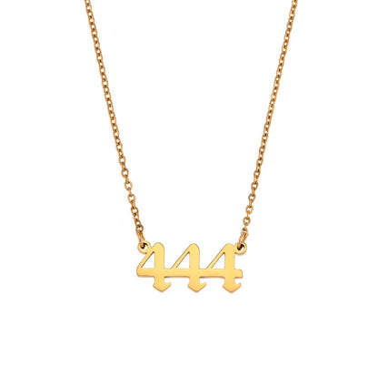 Angel number necklaces