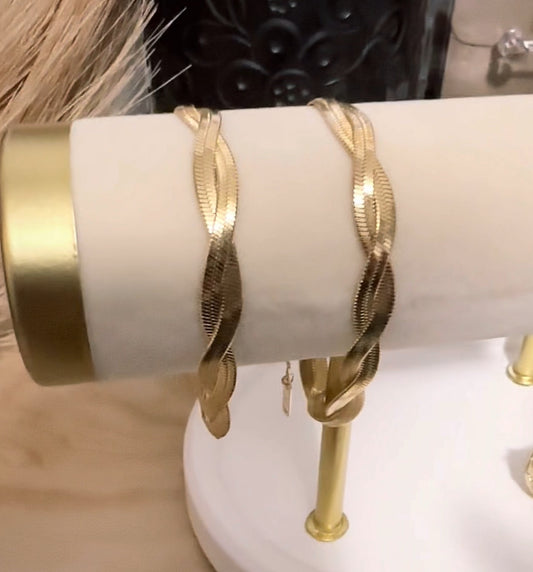 Twisted Snake Bracelet