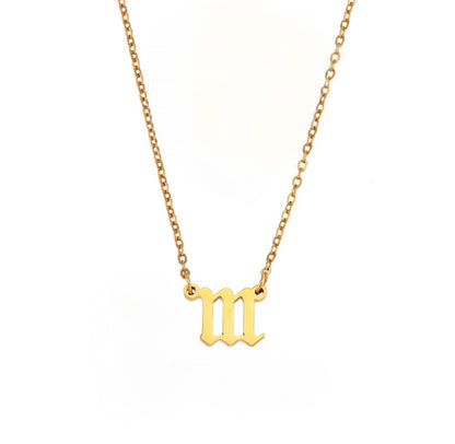 Angel number necklaces