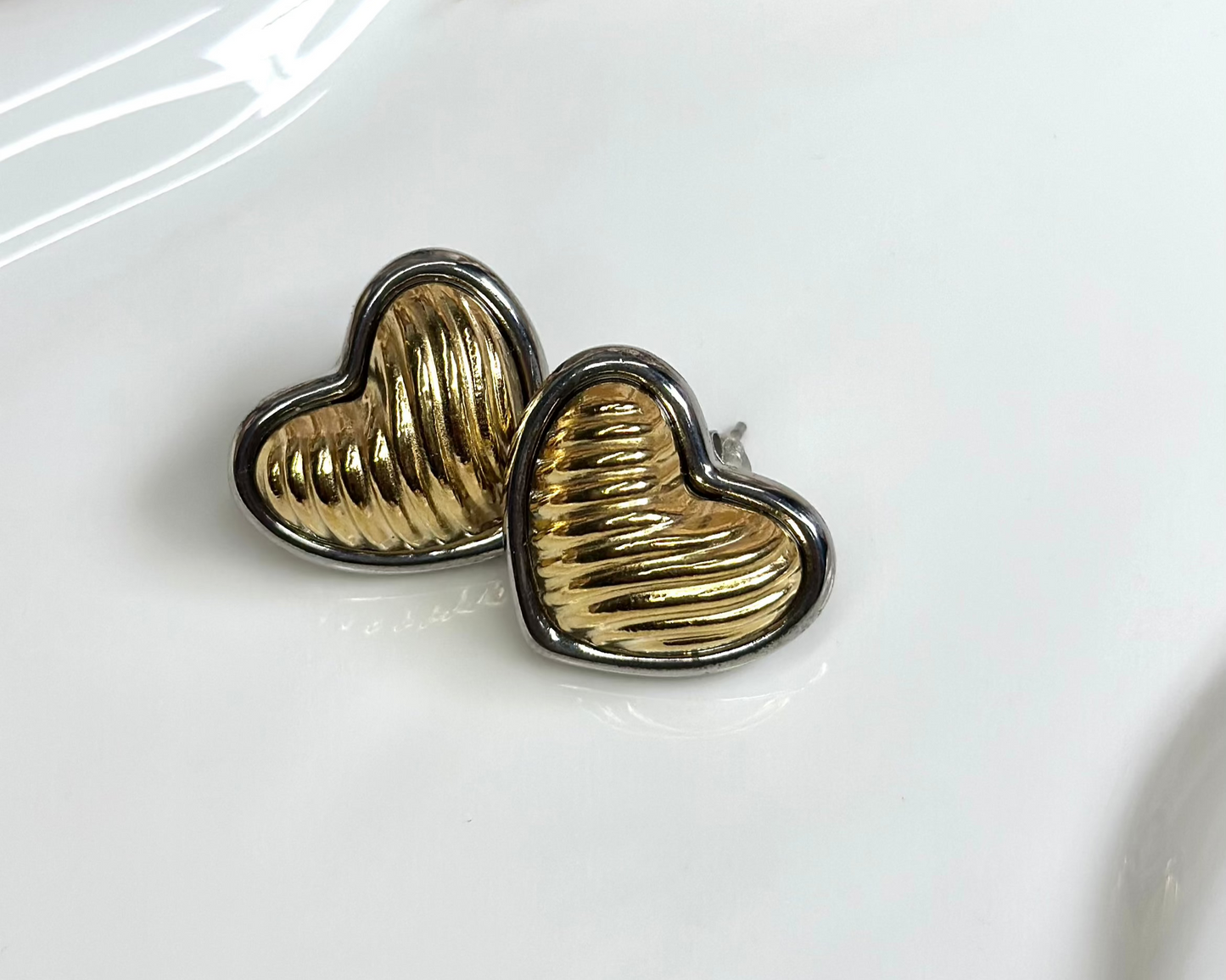 Chunky Heart earrings