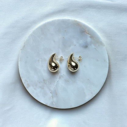 Drop Earrings- Gold